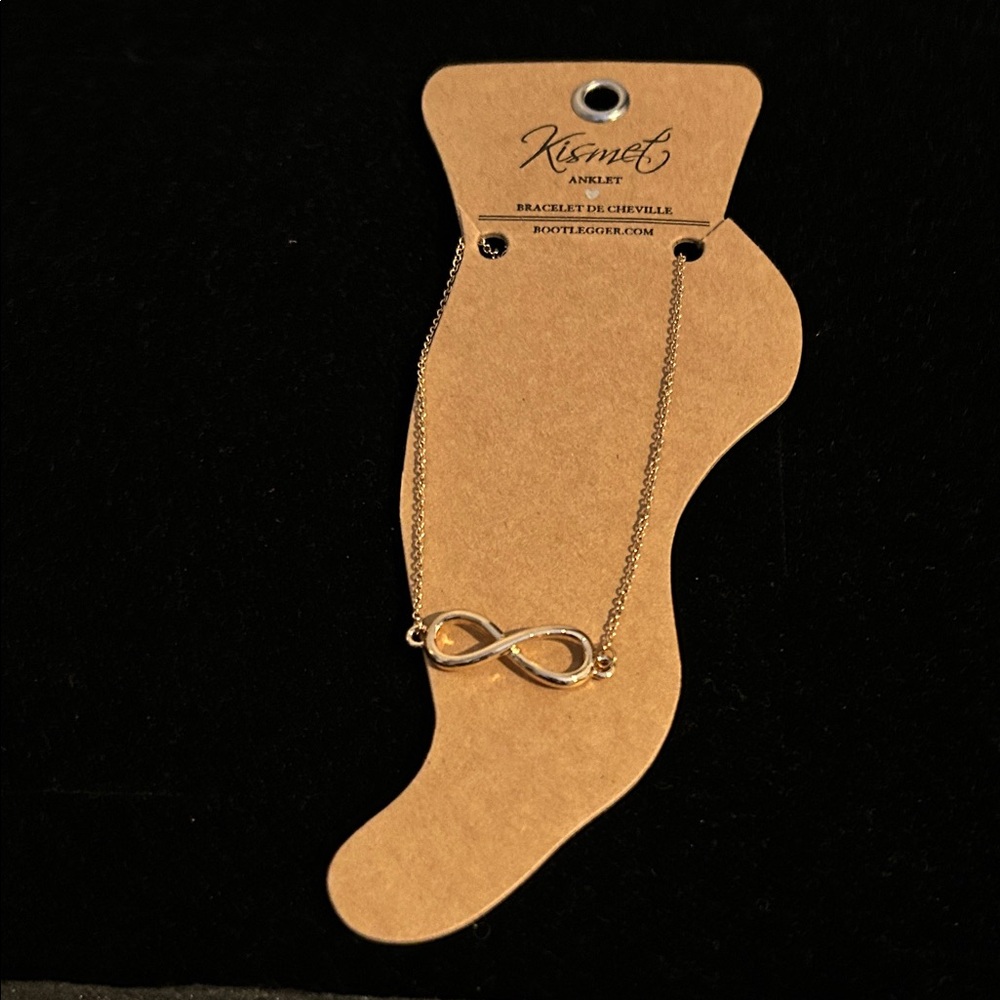 Kismet Gold Infinity Chain Anklet
